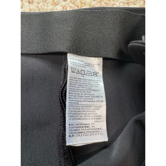 Banana Republic Black High Rise Woman's Pants, size 12, high rise; Flare - Picture 10 of 11